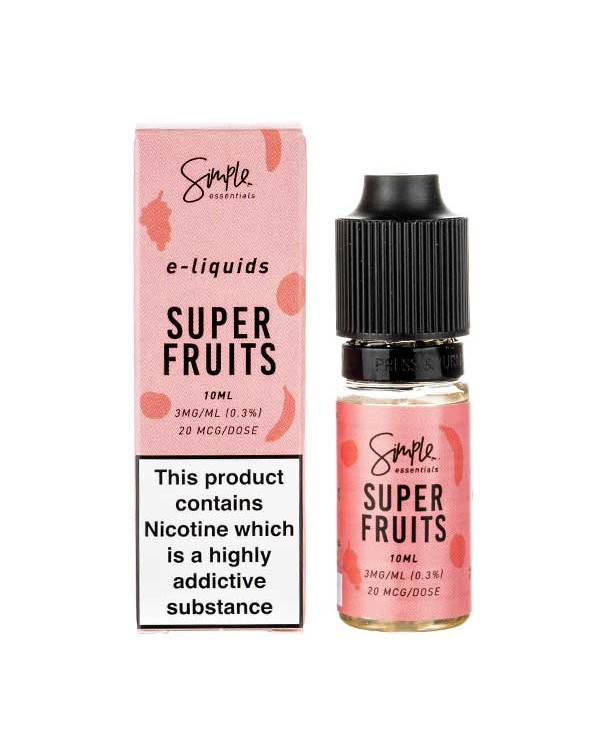 Super Fruits E-Liquid by Simple Essentials