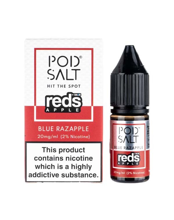 Blue Razapple Ice Nic Salt E-Liquid by Pod Salt