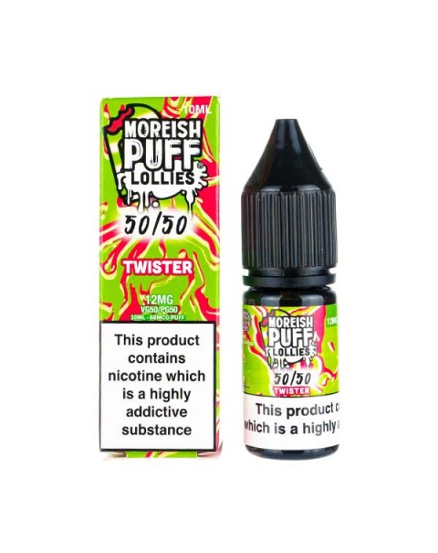 Twister Lollies 50/50 E-Liquid by Moreish Puff