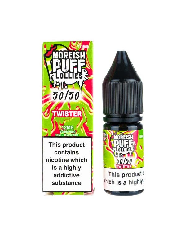 Twister Lollies 50/50 E-Liquid by Moreish Puff