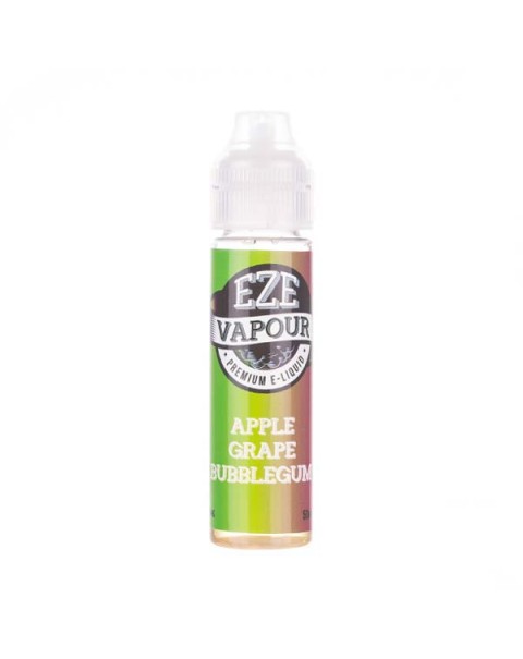 Apple Grape Bubblegum 50ml Shortfill E-Liquid by EZE Vapour
