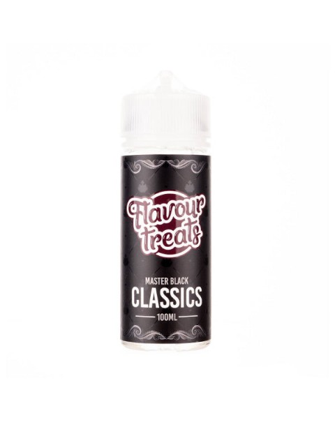 Master Black 100ml Shortfill E-Liquid by Flavour Treats