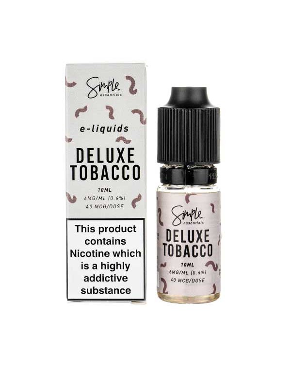 Deluxe Tobacco E-Liquid by Simple Essentials