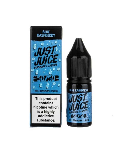 Blue Raspberry 50/50 E-Liquid by Just Juice