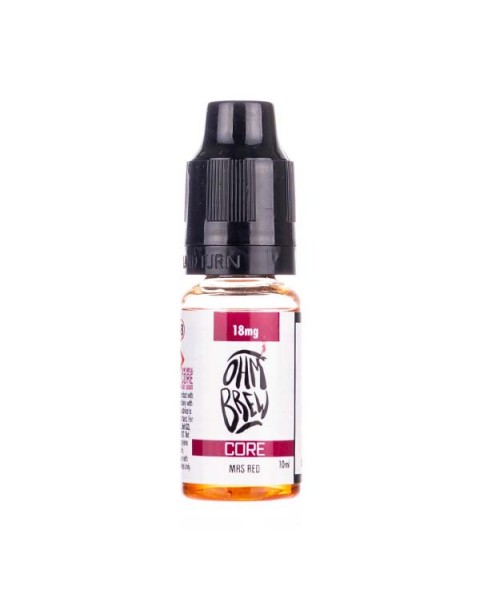 Mrs Red Core 50-50 E-Liquid by Ohm Brew