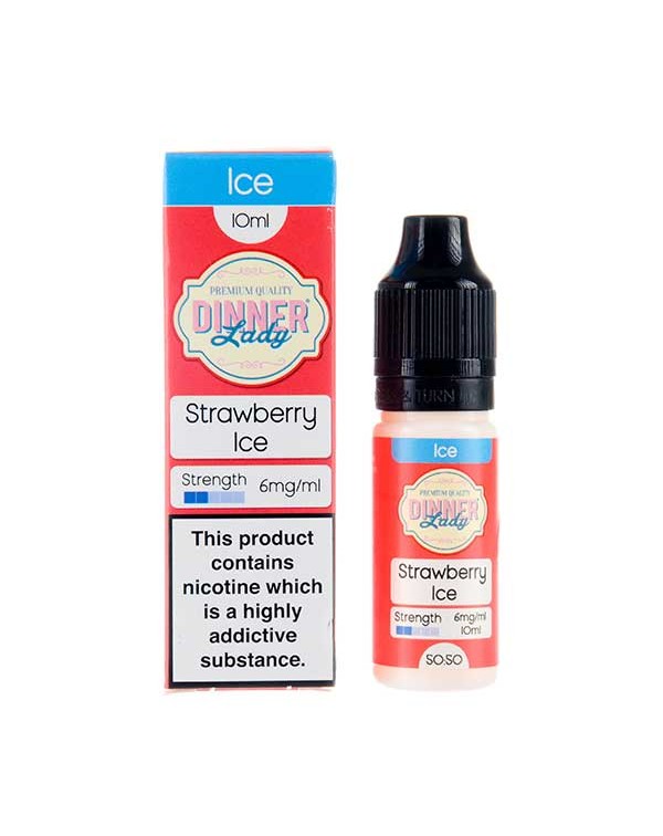 Strawberry Ice 50/50 E-Liquid by Dinner Lady