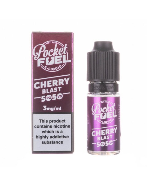 Cherry Blast 50-50 E-Liquid by Pocket Fuel