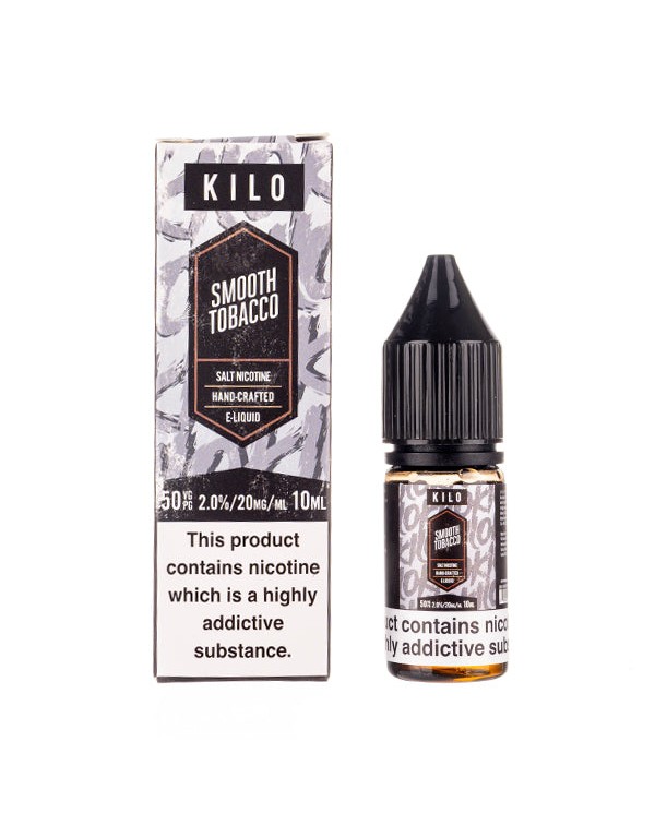 Smooth Tobacco Nic Salt E-Liquid by Kilo