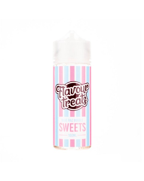 Blue Raz Bubble 100ml Shortfill E-Liquid by Flavour Treats