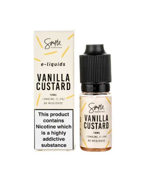 Vanilla Custard E-Liquid by Simple Essentials