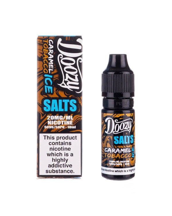 Caramel Tobacco ICE Nic Salt E-Liquid by Doozy