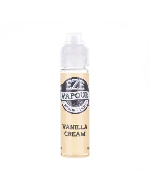 Vanilla Cream 50ml Shortfill E-Liquid by EZE Vapour