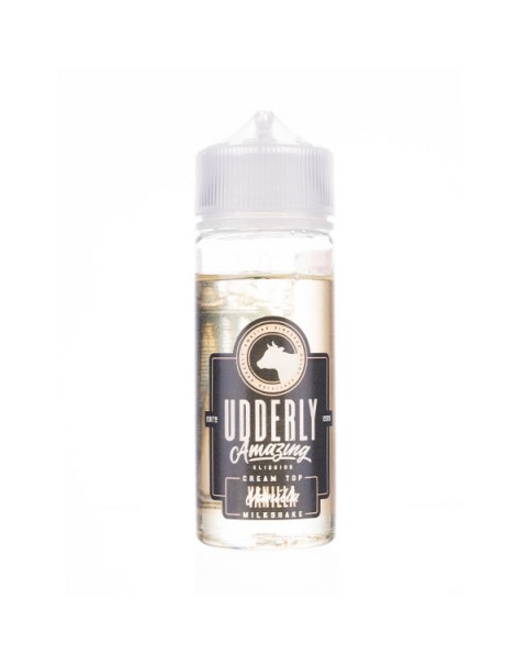 Vanilla Milkshake 100ml Shortfill E-Liquid by Udderly Amazing