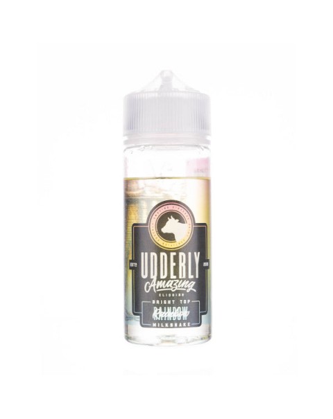 Rainbow Milkshake 100ml Shortfill E-Liquid by Udderly Amazing