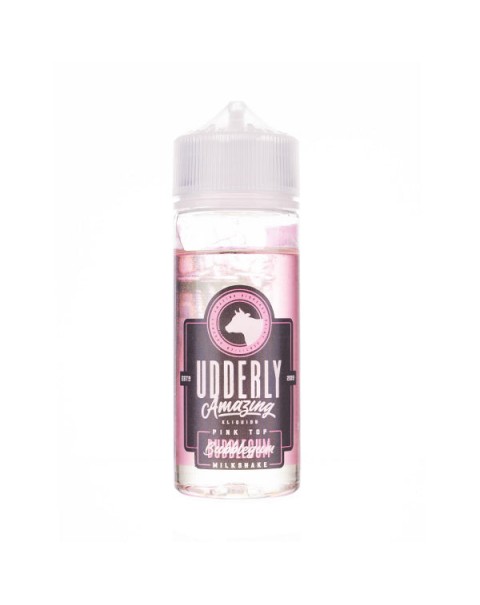 Bubblegum Milkshake 100ml Shortfill E-Liquid by Udderly Amazing