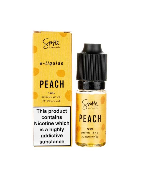 Peach E-Liquid by Simple Essentials