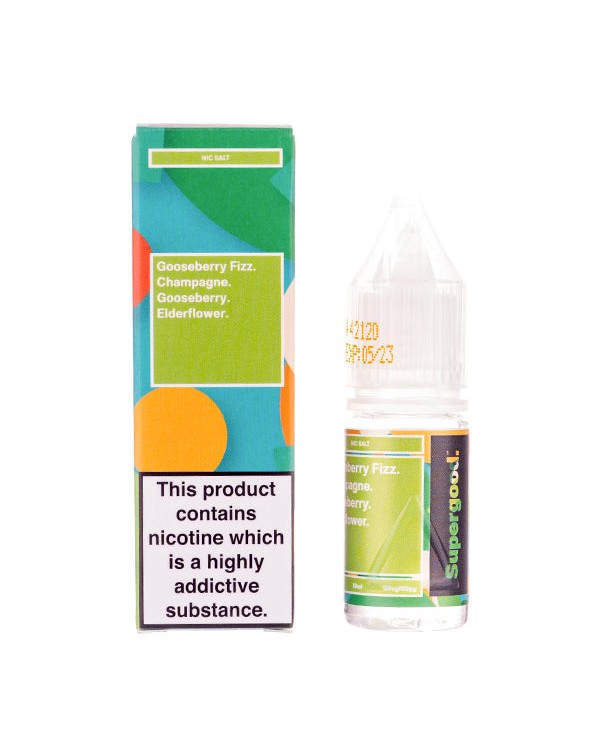 Gooseberry Fizz Nic Salt E-Liquid by Supergood