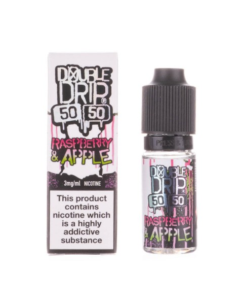 Raspberry & Apple 50-50 E-Liquid by Double Drip