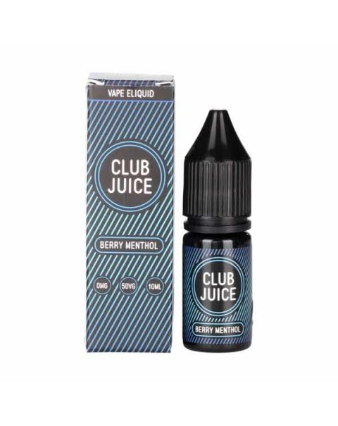 Berry Menthol E-Liquid by Club Juice