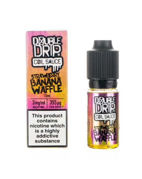 Strawberry Banana Waffle E-Liquid by Double Drip