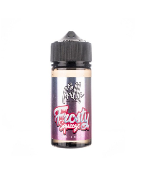 Frosty Squeeze Raspberry Shortfill E-Liquid by No Frills