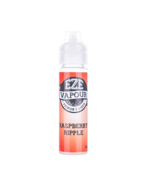 Raspberry Ripple 50ml Shortfill E-Liquid by EZE Vapour