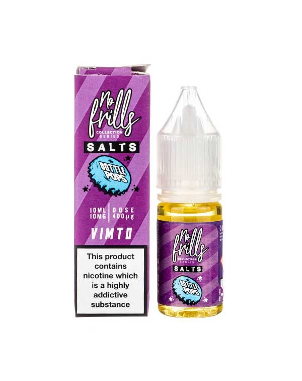 Vimto Nic Salt E-Liquid by No Frills Bottle Pops