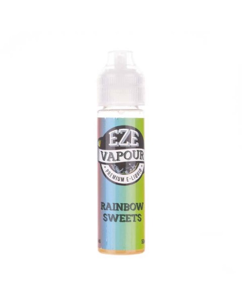 Rainbow Sweets 50ml Shortfill E-Liquid by EZE Vapour