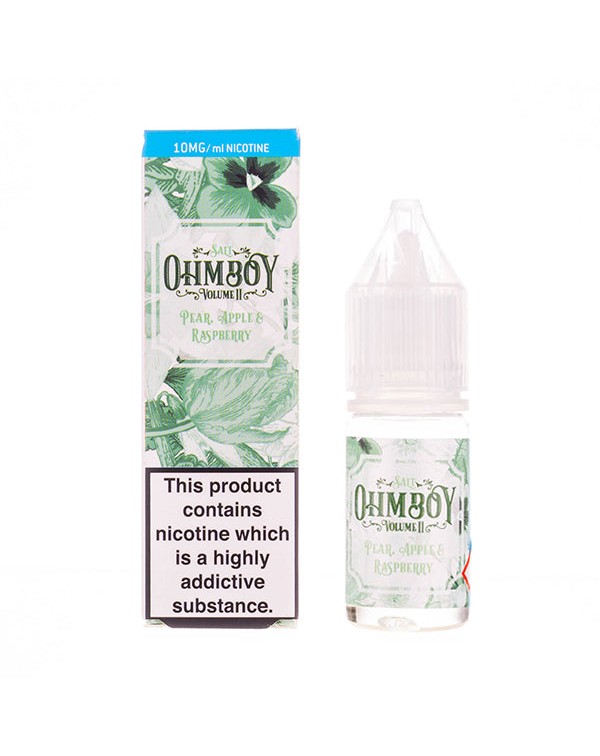 Pear, Apple and Raspberry Nic Salt E-Liquid by Ohm...