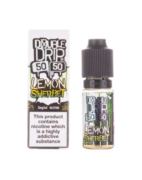 Lemon Sherbet 50-50 E-Liquid by Double Drip