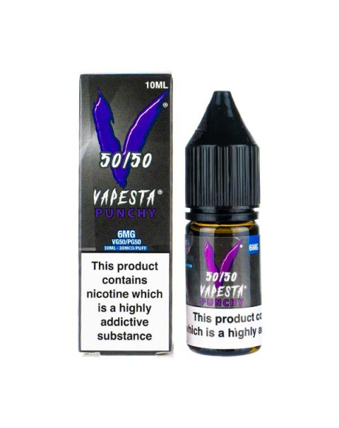 Punchy 50/50 E-Liquid by Vapesta