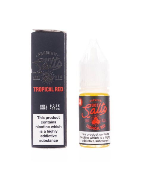Tropical Red Nic Salt E-Liquid by Got Salt