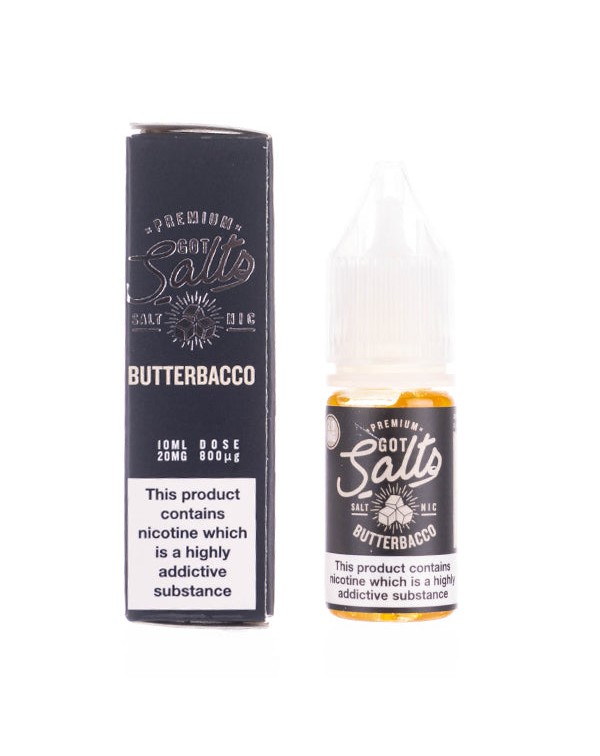 Butterbacco Nic Salt E-Liquid by Got Salt