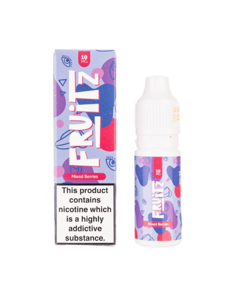 Mixed Berries Nic Salt E-Liquid by Fruitz