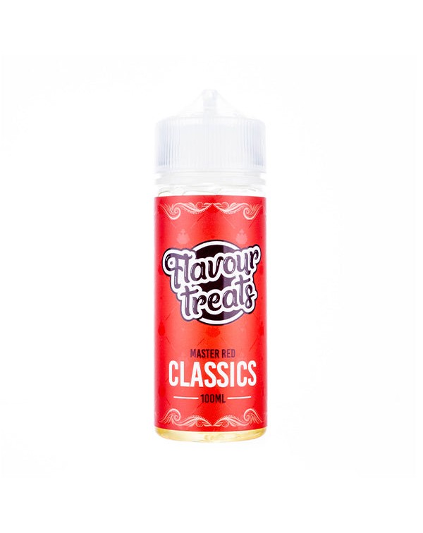 Master Red 100ml Shortfill E-Liquid by Flavour Tre...