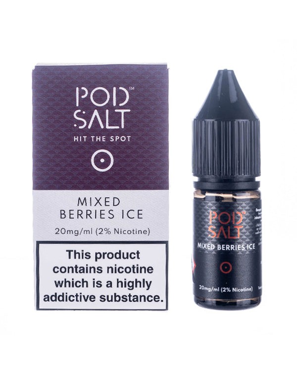 Mixed Berries Ice Nic Salt E-Liquid by Pod Salt