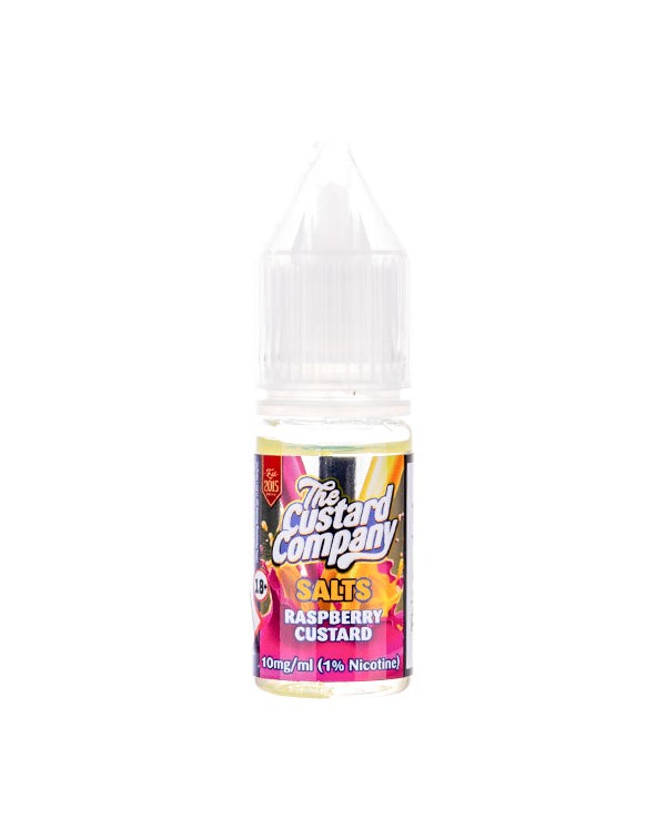 Raspberry Custard Nic Salt E-Liquid by The Custard...