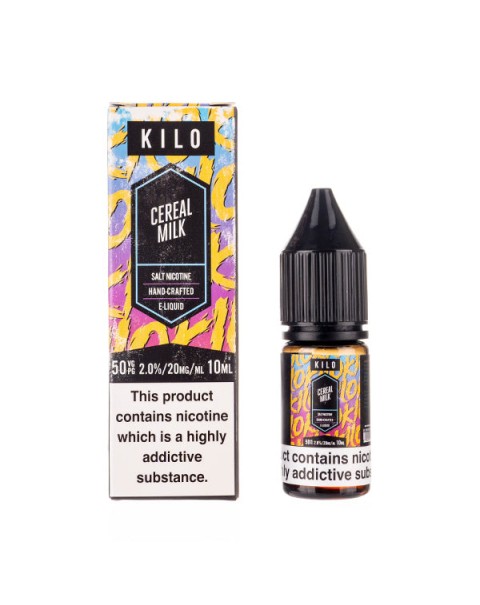 Cereal Milk Nic Salt E-Liquid by Kilo