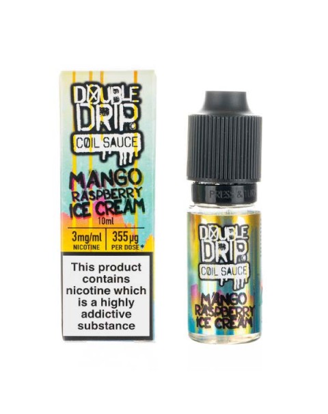 Mango Raspberry Ice Cream E-Liquid by Double Drip
