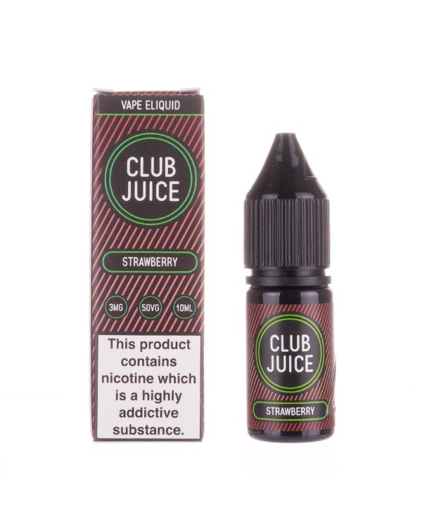 Strawberry E-Liquid by Club Juice