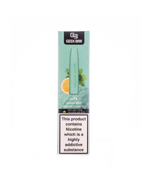 Geek Bar LITE Edition Disposable Nic Salt Pod Kit