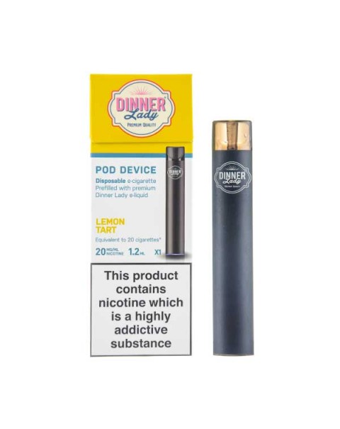 Disposable Nic Salt Pod Kit by Dinner Lady