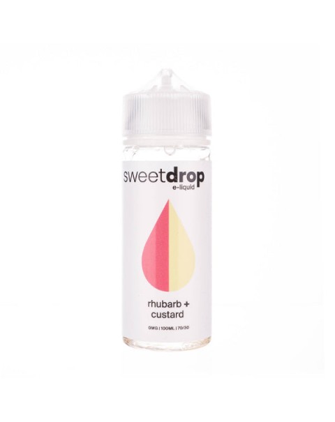 Rhubarb & Custard 100ml Shortfill E-Liquid by Sweet Drop