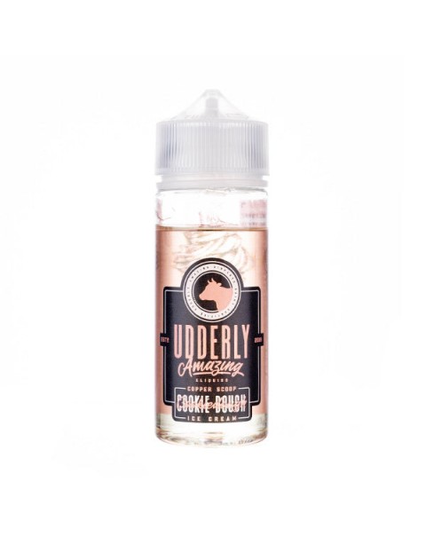 Cookie Dough Ice Cream 100ml Shortfill E-Liquid by Udderly Amazing