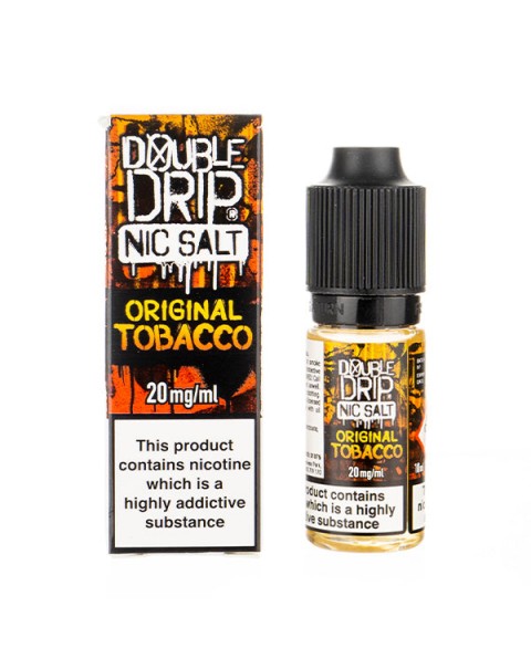 Original Tobacco Nic Salt E-Liquid by Double Drip