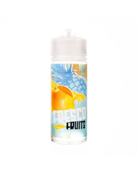 Mango, Peach & Pineapple 100ml Shortfill E-Liquid by Fresco Fruits
