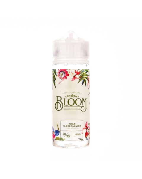 Pear Elderflower 100ml  Shortfill E-Liquid by Bloom