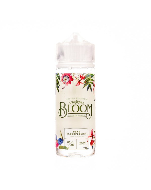 Pear Elderflower 100ml  Shortfill E-Liquid by Bloo...