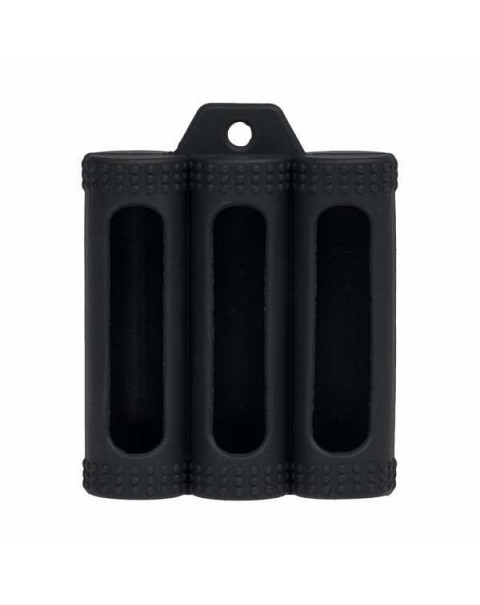 18650 3 Bay Rubber Battery Case by Coil Master