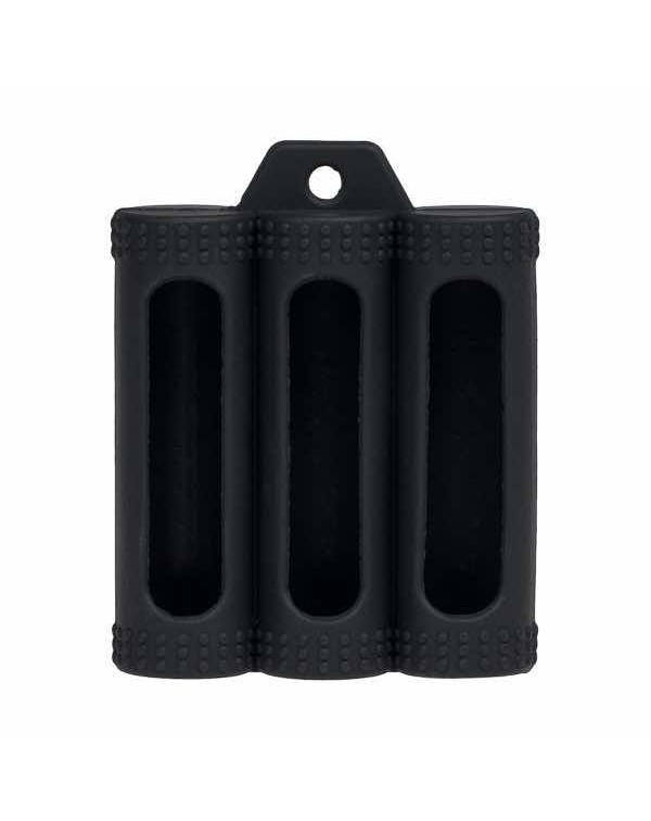 18650 3 Bay Rubber Battery Case by Coil Master